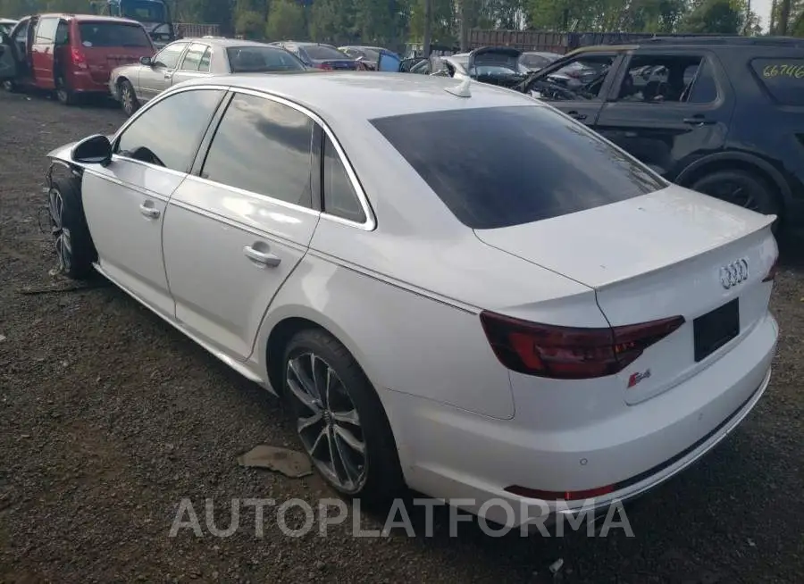 AUDI S4 PREMIUM 2018 vin WAUB4AF48JA201196 from auto auction Copart