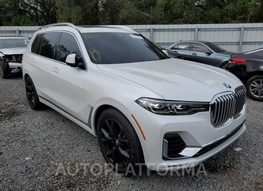 BMW X7 XDRIVE4 2022 vin 5UXCW2C00N9M57203 from auto auction Copart