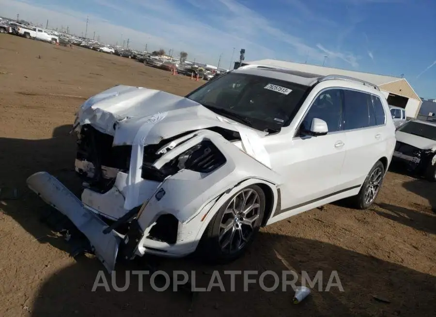 BMW X7 XDRIVE4 2022 vin 5UXCW2C08N9L92858 from auto auction Copart