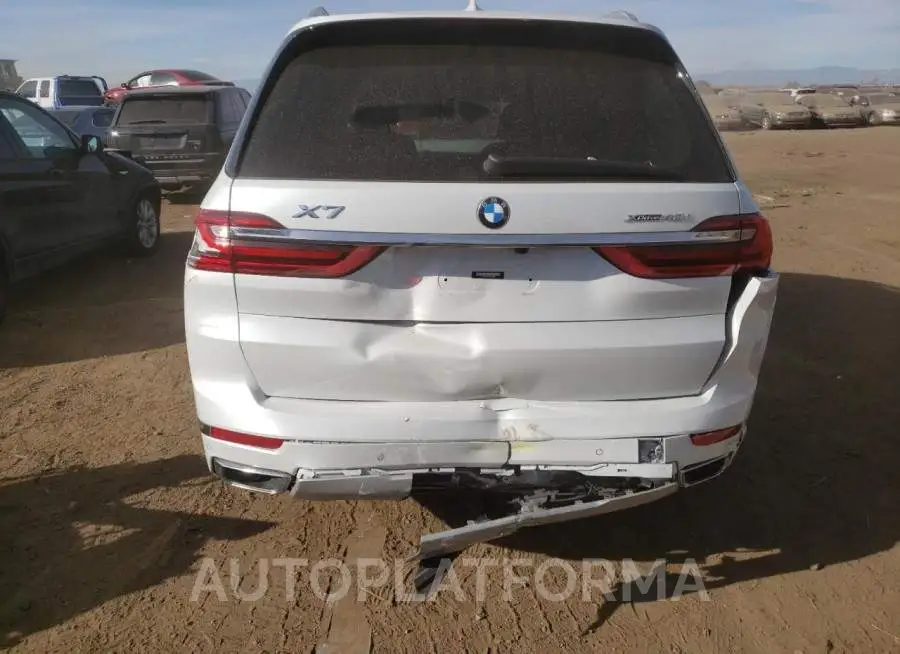 BMW X7 XDRIVE4 2022 vin 5UXCW2C08N9L92858 from auto auction Copart