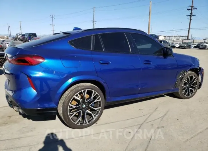 BMW X6 M 2020 vin 5YMCY0C03L9C70366 from auto auction Copart