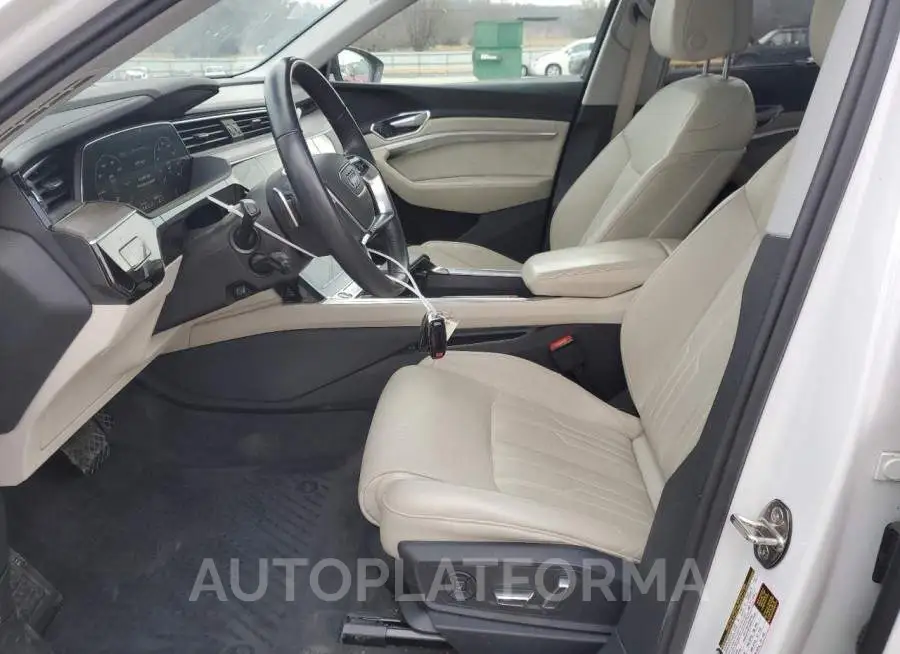 AUDI E-TRON PRE 2021 vin WA1VABGE1MB004952 from auto auction Copart