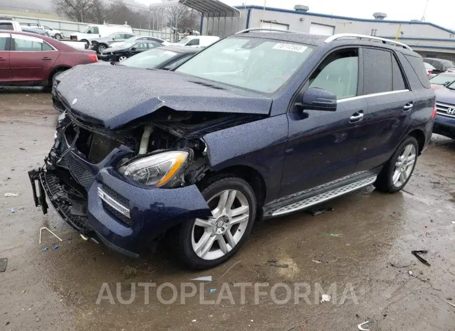 MERCEDES-BENZ ML 350 2015 vin 4JGDA5JB6FA510380 from auto auction Copart