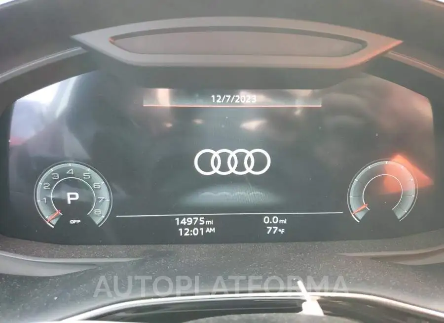 AUDI Q8 PRESTIG 2022 vin WA1CVBF13ND011871 from auto auction Copart