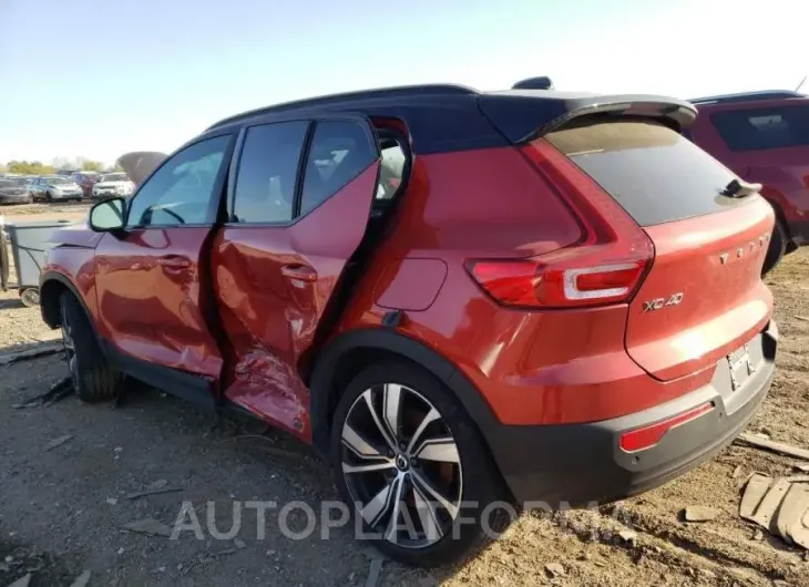 VOLVO XC40 RECHA 2021 vin YV4ED3UR6M2587865 from auto auction Copart