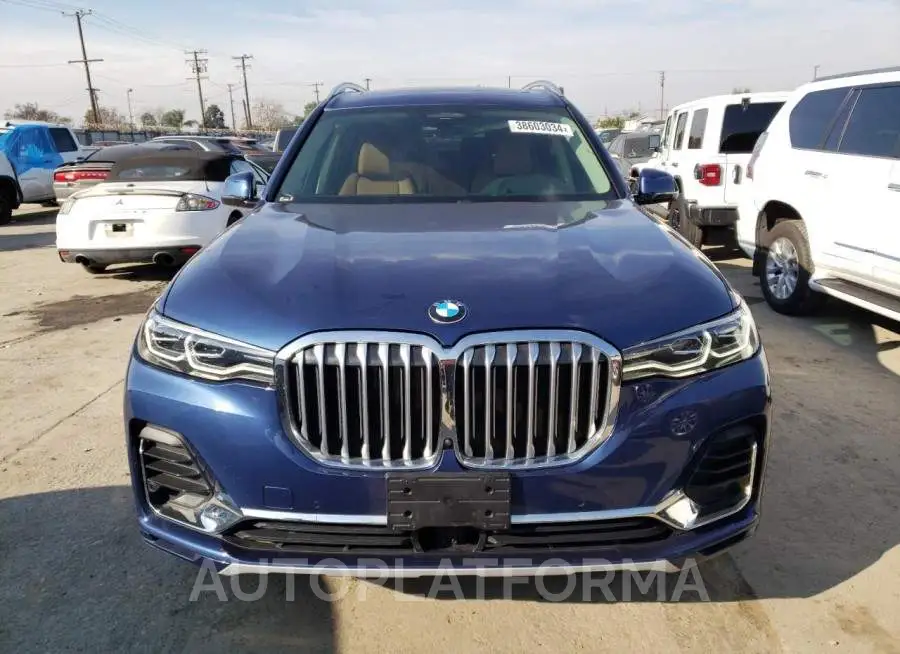 BMW X7 XDRIVE4 2021 vin 5UXCW2C0XM9F65913 from auto auction Copart