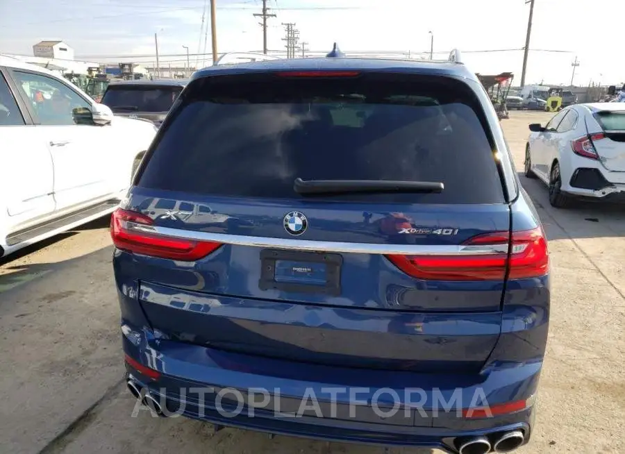 BMW X7 XDRIVE4 2021 vin 5UXCW2C0XM9F65913 from auto auction Copart