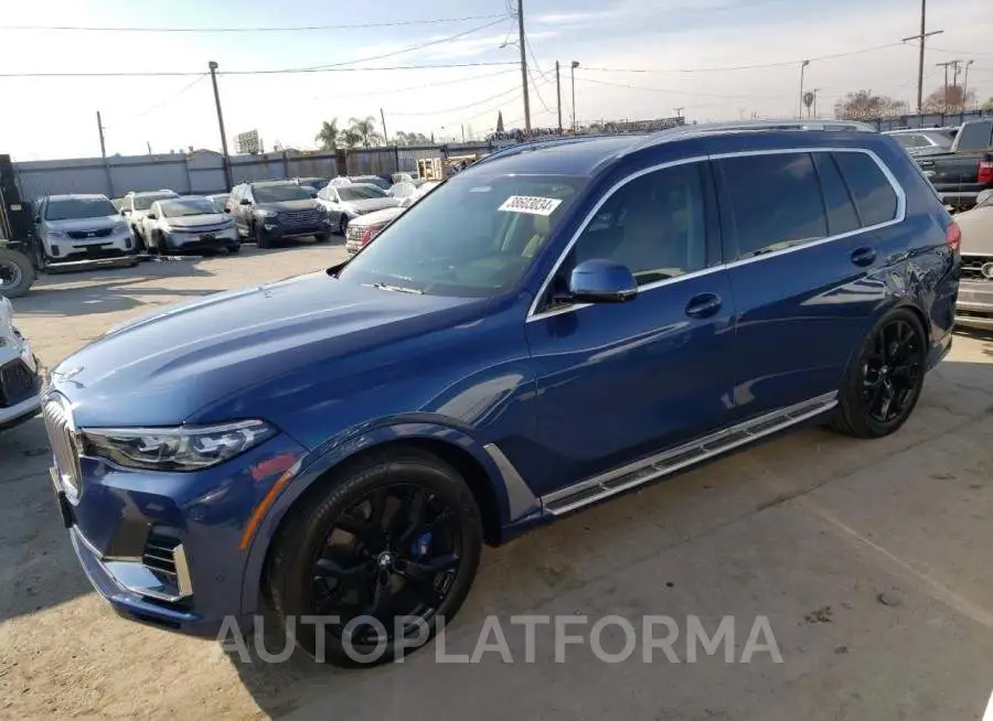 BMW X7 XDRIVE4 2021 vin 5UXCW2C0XM9F65913 from auto auction Copart