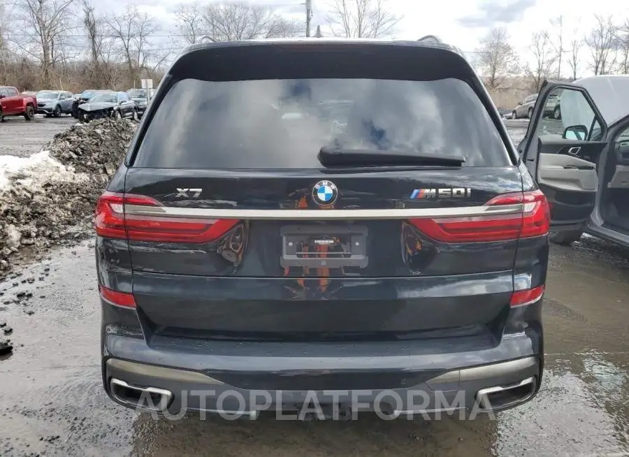 BMW X7 M50I 2022 vin 5UXCX6C04N9M79127 from auto auction Copart