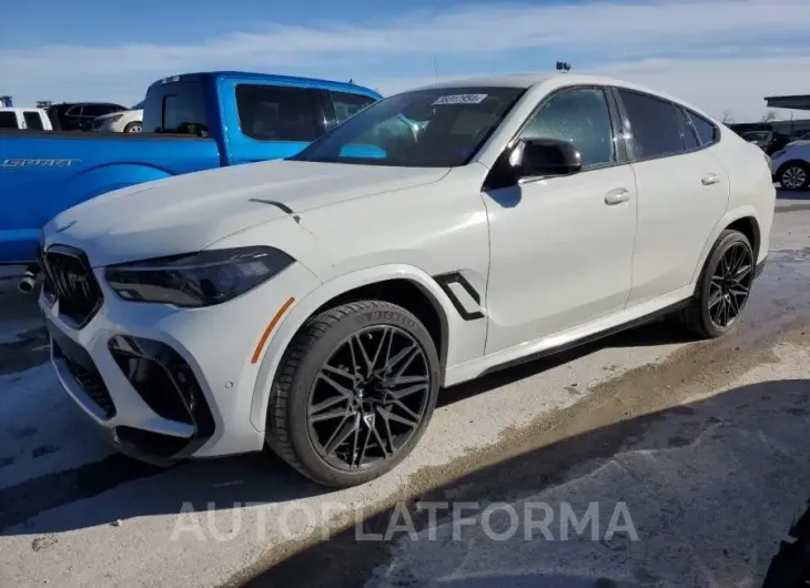 BMW X6 M 2022 vin 5YMCY0C08N9K52980 from auto auction Copart