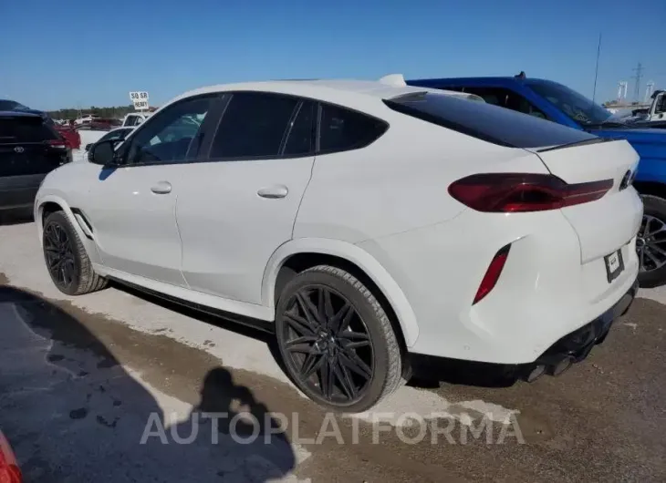 BMW X6 M 2022 vin 5YMCY0C08N9K52980 from auto auction Copart