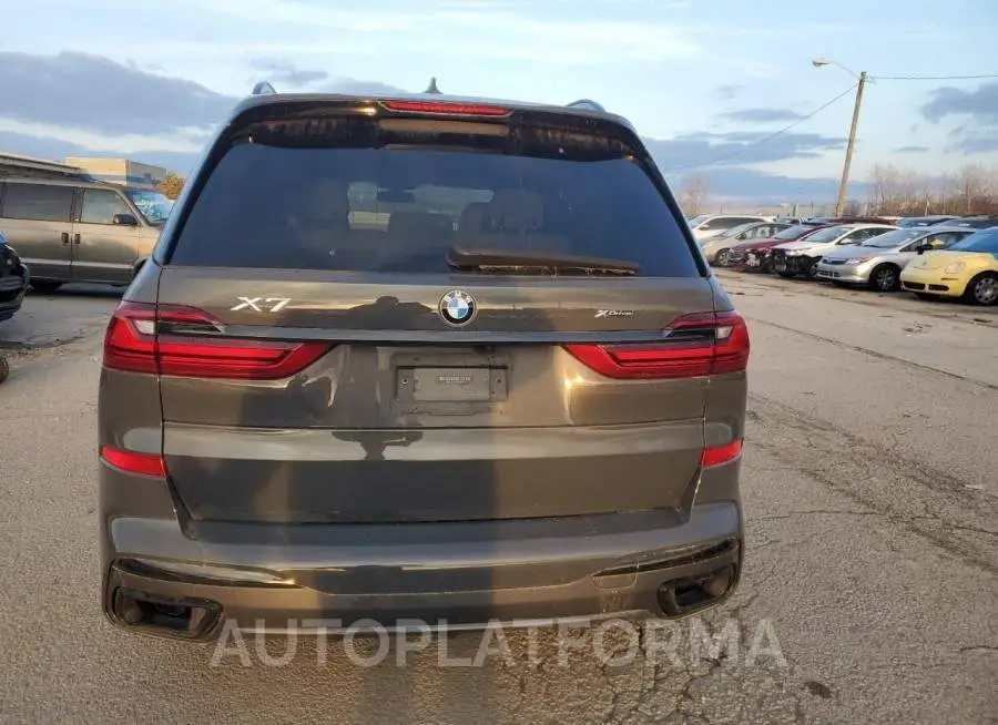 BMW X7 XDRIVE4 2021 vin 5UXCW2C0XM9H36563 from auto auction Copart