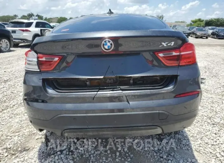 BMW X4 XDRIVE2 2016 vin 5UXXW3C57G0R21565 from auto auction Copart