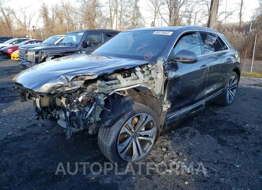 AUDI Q8 PREMIUM 2022 vin WA1EVBF12ND014379 from auto auction Copart