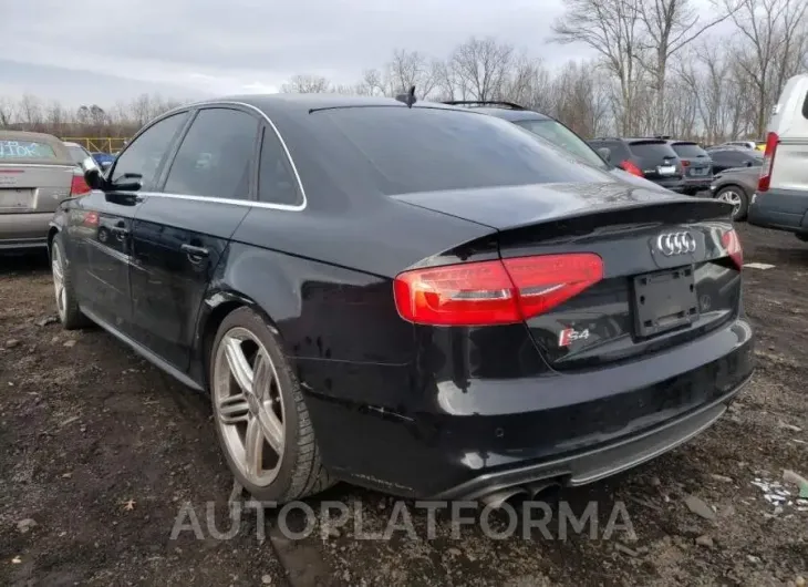 AUDI S4 PREMIUM 2015 vin WAUBGAFL0FA002973 from auto auction Copart