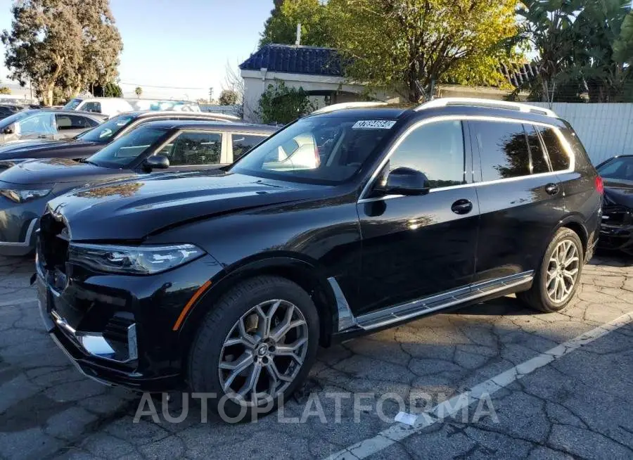 BMW X7 XDRIVE4 2022 vin 5UXCW2C05N9M01046 from auto auction Copart