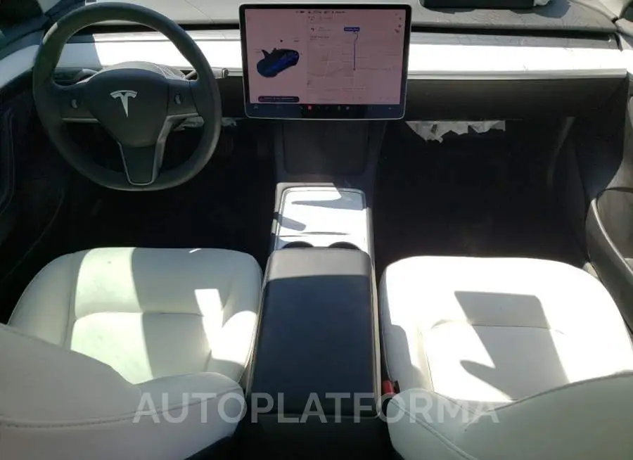 TESLA MODEL 3 2021 vin 5YJ3E1EAXMF046173 from auto auction Copart