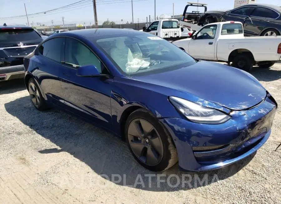 TESLA MODEL 3 2021 vin 5YJ3E1EAXMF046173 from auto auction Copart