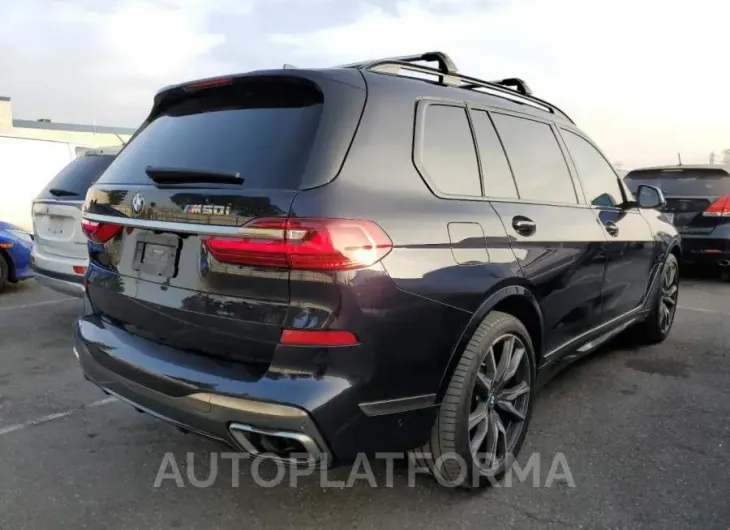 BMW X7 M50I 2020 vin 5UXCX6C06L9C49878 from auto auction Copart