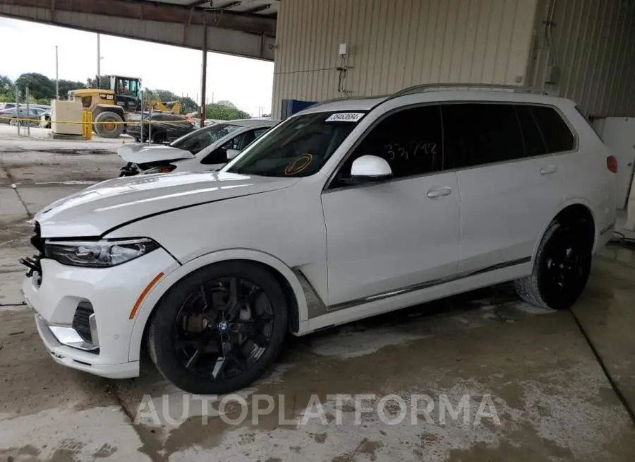 BMW X7 XDRIVE4 2020 vin 5UXCW2C08L9A03135 from auto auction Copart