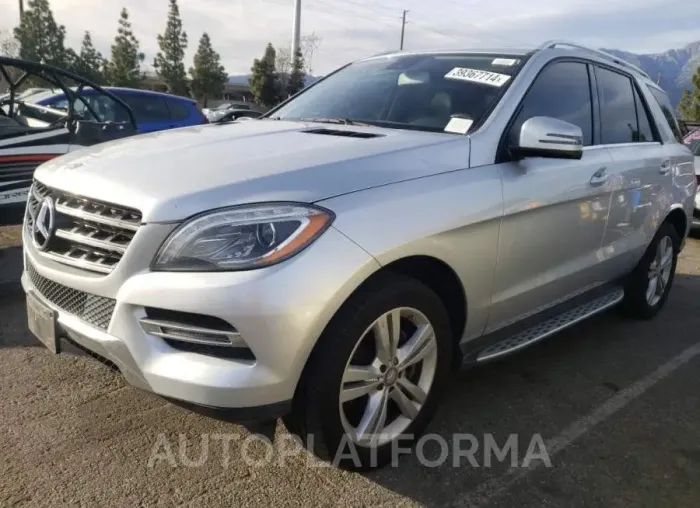 MERCEDES-BENZ ML 350 2015 vin 4JGDA5JBXFA578004 from auto auction Copart