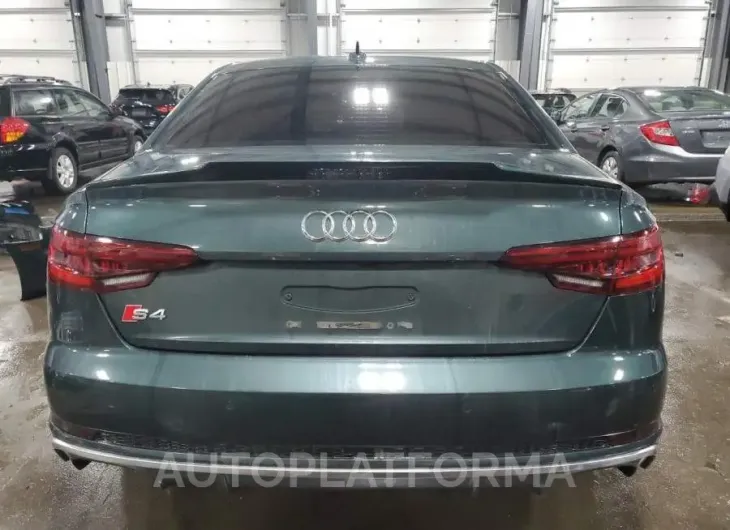 AUDI S4 PRESTIG 2018 vin WAUC4AF46JA001339 from auto auction Copart