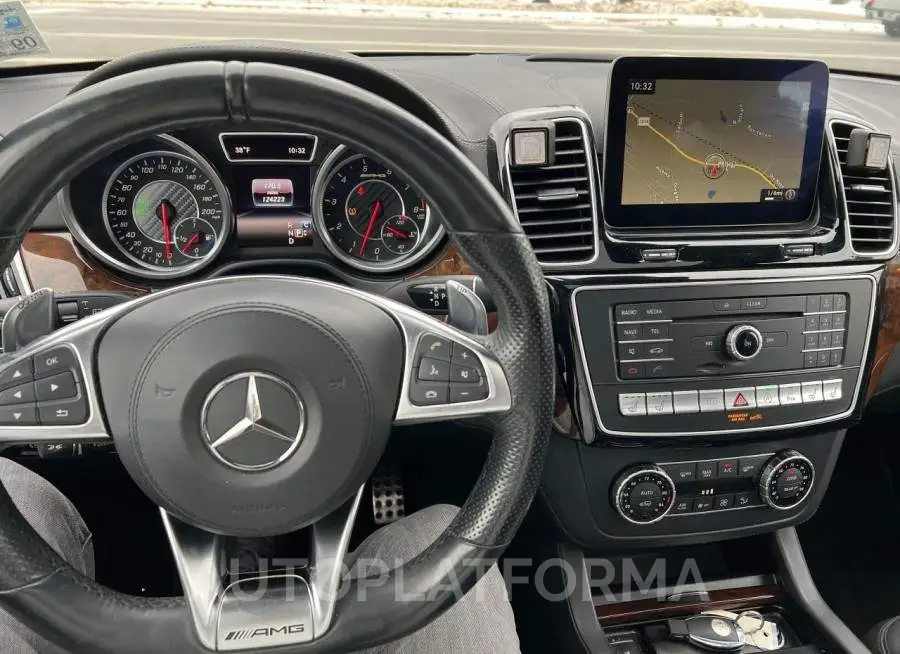 MERCEDES-BENZ GLS 63 AMG 2017 vin 4JGDF7FE8HA755653 from auto auction Copart