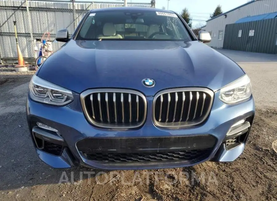 BMW X4 M40I 2019 vin 5UXUJ5C50KLA93382 from auto auction Copart