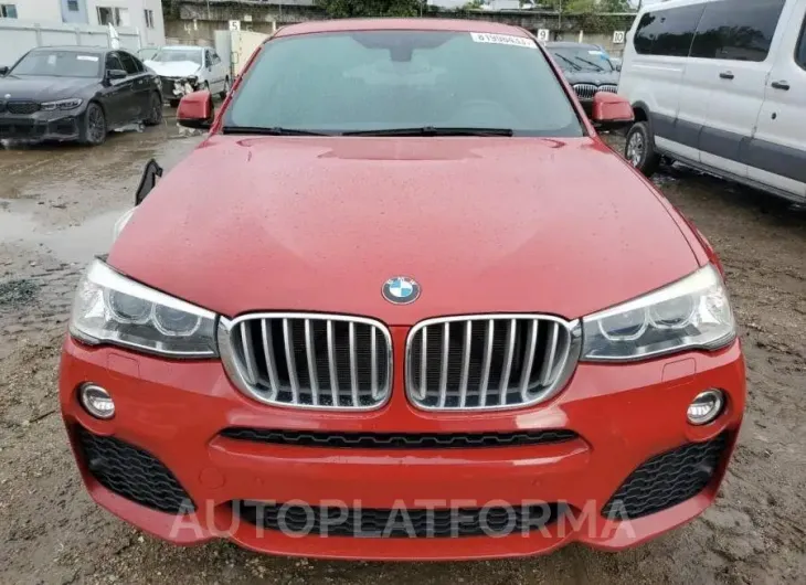 BMW X4 XDRIVE3 2016 vin 5UXXW5C53G0N92133 from auto auction Copart