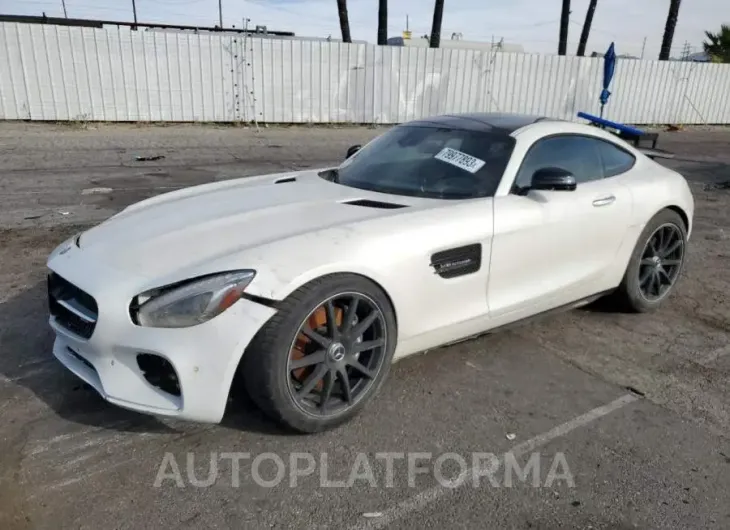 MERCEDES-BENZ AMG GT 2017 vin WDDYJ7HA7HA011062 from auto auction Copart