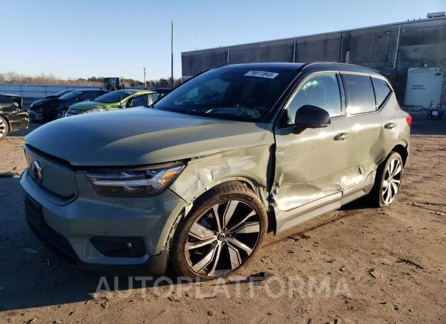 VOLVO XC40 RECHA 2021 vin YV4ED3UR1M2440546 from auto auction Copart