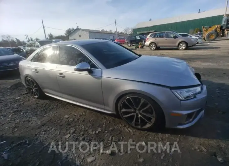 AUDI S4 PRESTIG 2019 vin WAUC4BF41KA106863 from auto auction Copart