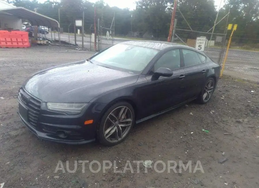 AUDI S7 2017 vin WAUWFAFC8HN015440 from auto auction Iaai