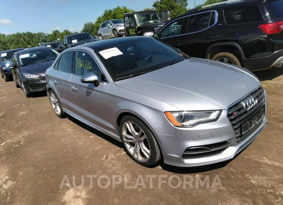 AUDI S3/A3 2015 vin WAUBFGFF1F1032449 from auto auction Iaai