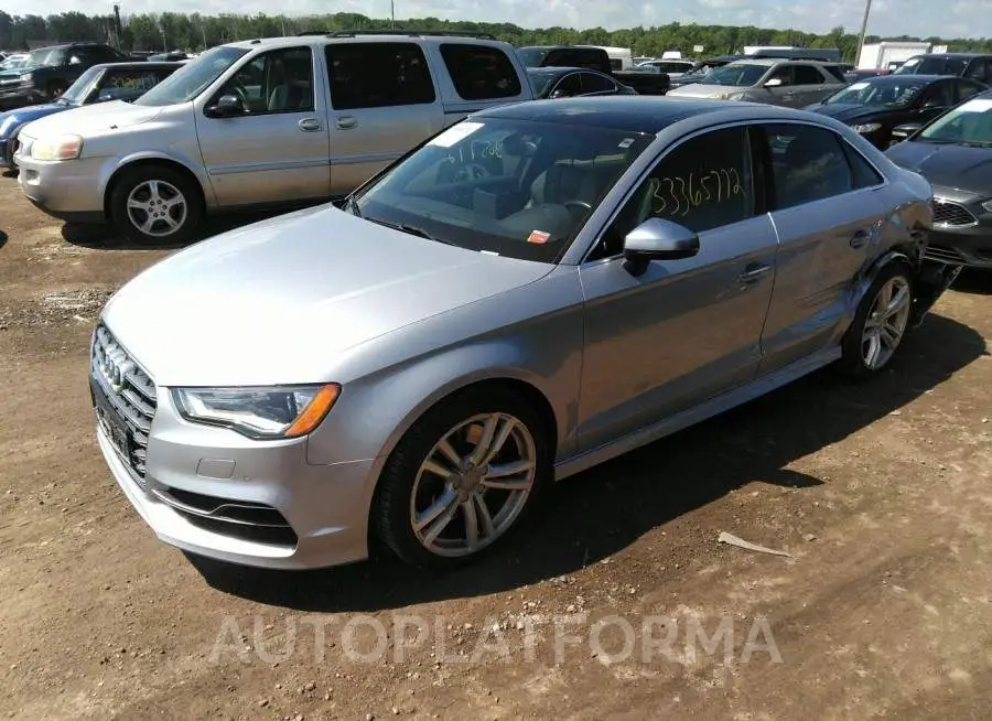 AUDI S3/A3 2015 vin WAUBFGFF1F1032449 from auto auction Iaai