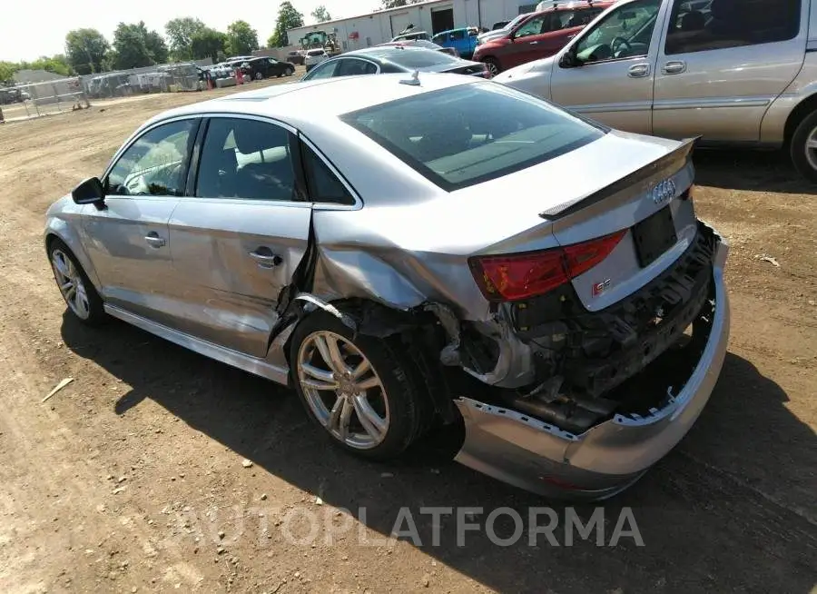 AUDI S3/A3 2015 vin WAUBFGFF1F1032449 from auto auction Iaai