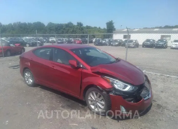 HYUNDAI ELANTRA 2016 vin 5NPDH4AE7GH789949 from auto auction Iaai