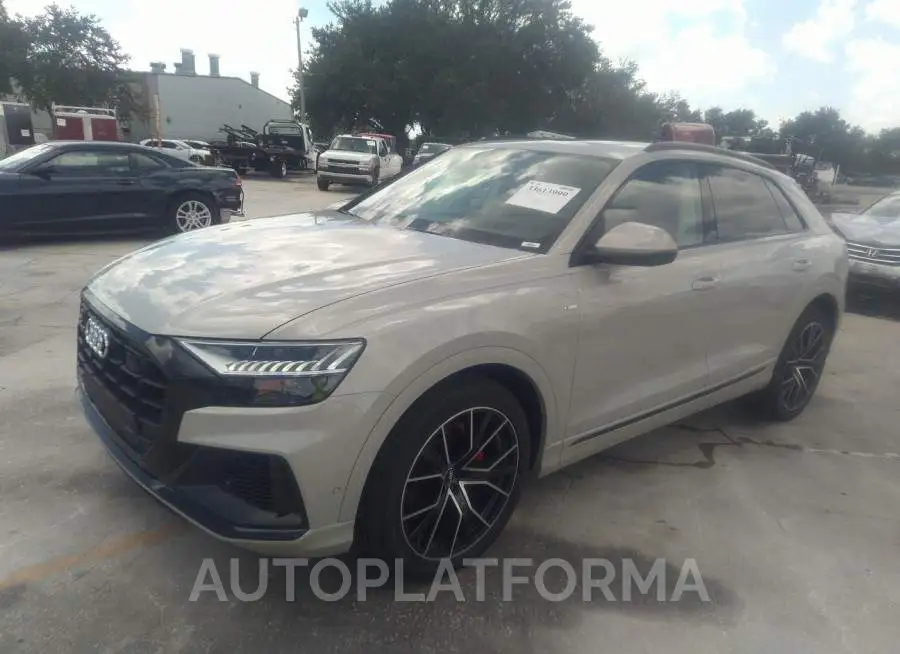 AUDI Q8 2021 vin WA1FVAF10MD002115 from auto auction Iaai