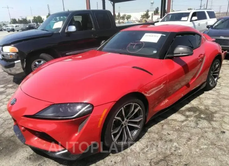 TOYOTA GR SUPRA 2021 vin WZ1DB2C0XMW038374 from auto auction Iaai