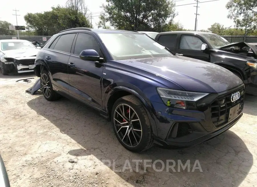 AUDI Q8 2021 vin WA1FVAF13MD009219 from auto auction Iaai