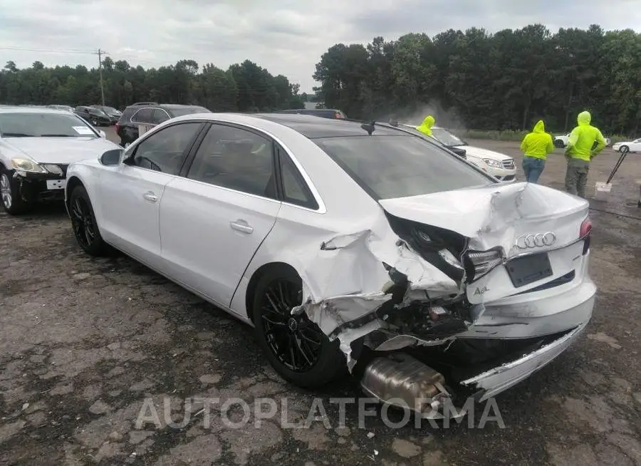 AUDI A8 L 2016 vin WAU34AFD1GN020799 from auto auction Iaai