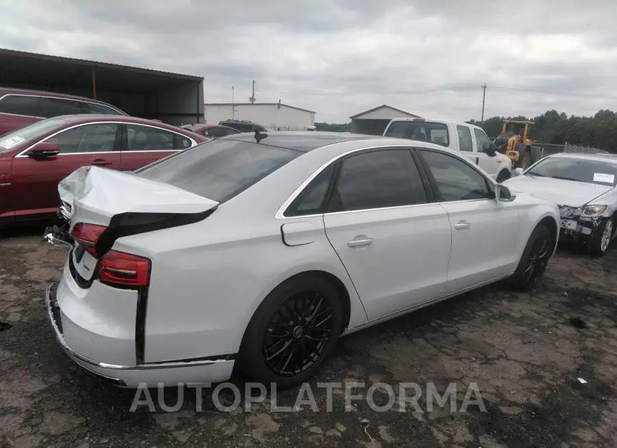 AUDI A8 L 2016 vin WAU34AFD1GN020799 from auto auction Iaai