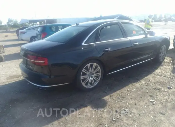 AUDI A8 2015 vin WAUJGAFD7FN012803 from auto auction Iaai