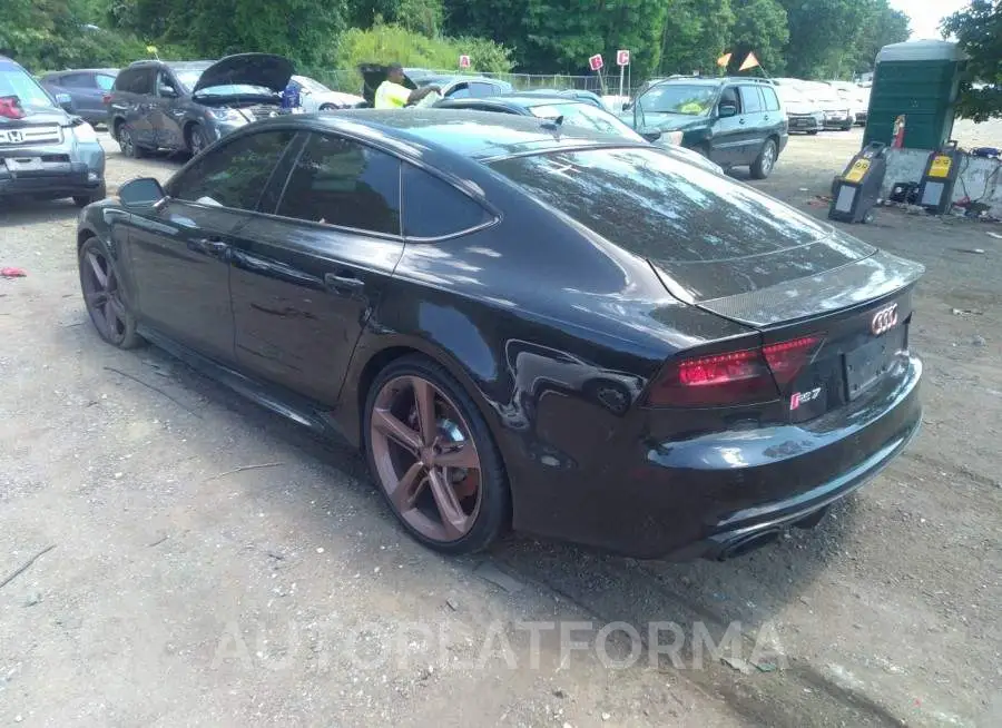 AUDI RS 7 2015 vin WUAW2AFCXFN900446 from auto auction Iaai