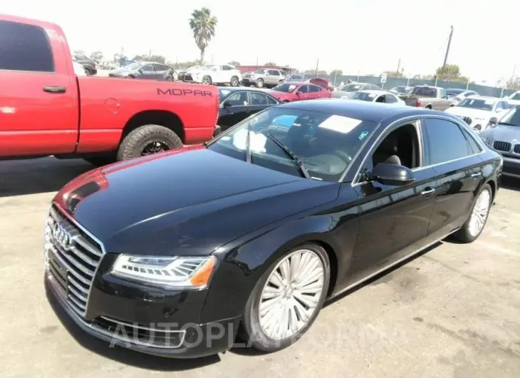 AUDI A8 L 2015 vin WAU3GAFDXFN009807 from auto auction Iaai