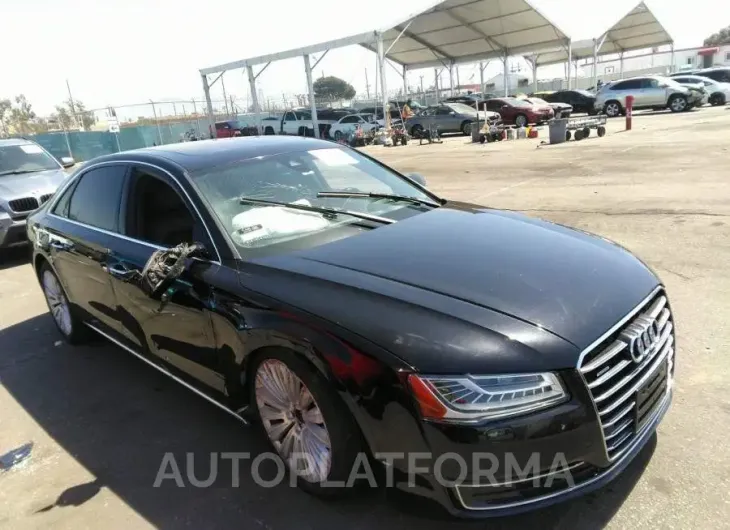 AUDI A8 L 2015 vin WAU3GAFDXFN009807 from auto auction Iaai