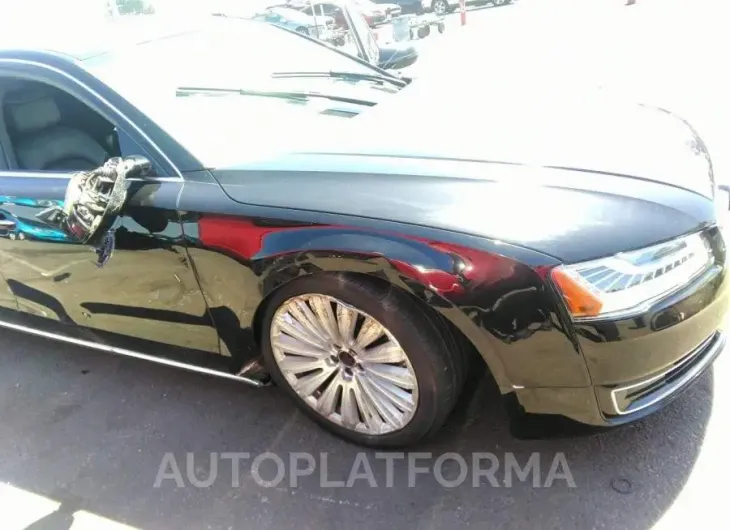 AUDI A8 L 2015 vin WAU3GAFDXFN009807 from auto auction Iaai