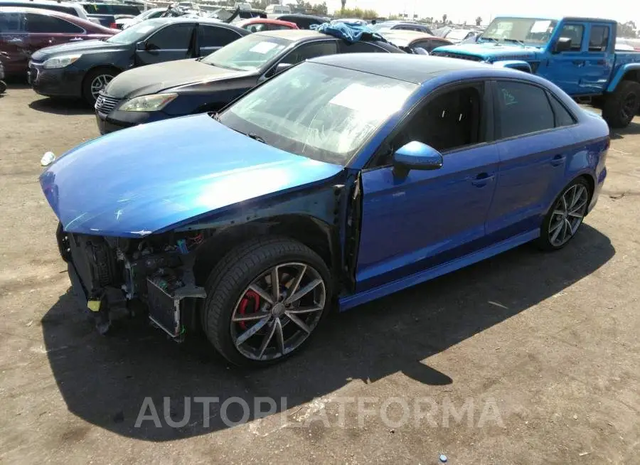 AUDI S3 2016 vin WAUB1GFF3G1025518 from auto auction Iaai