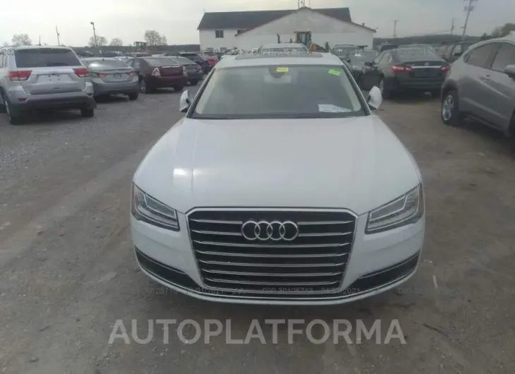 AUDI A8 L 2015 vin WAU32AFDXFN036052 from auto auction Iaai