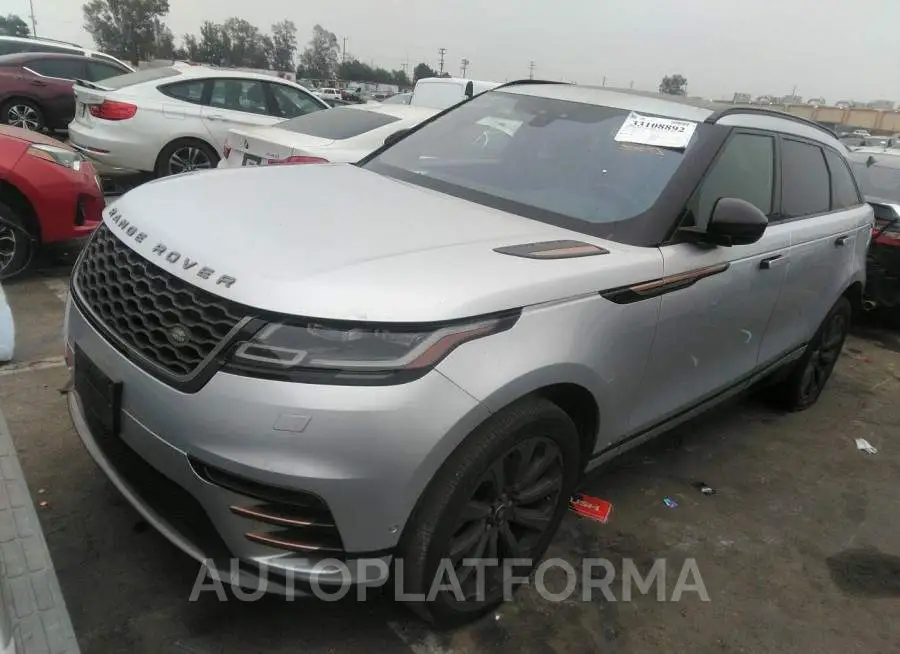 LAND ROVER RANGE ROVER VELAR 2018 vin SALYL2RXXJA736356 from auto auction Iaai